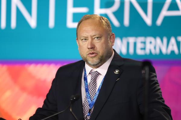 Timothy Simmons, International President<br>International Brotherhood of Boilermakers Timothy Simmons, International President, International Brotherhood of Boilermakers
