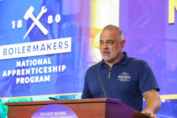 Mark Wertz, Boilermaker National Apprenticeship Program Coordinator Mark Wertz, Boilermaker National Apprenticeship Program Coordinator